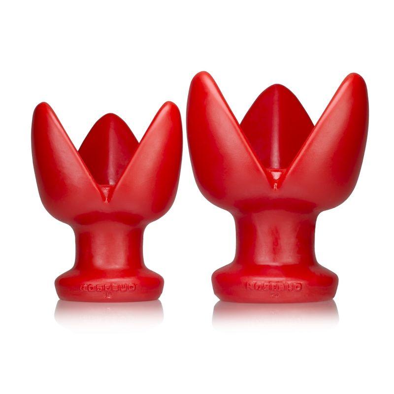 Rosebud Buttplug 1 Red - Take A Peek