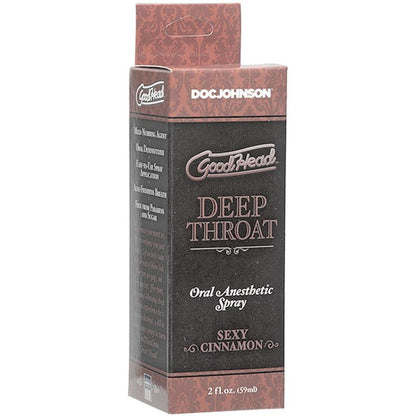 GoodHead Deep Throat Spray Cinnamon 59ml - Take A Peek