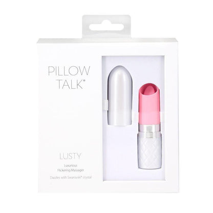 Pillow Talk Lusty Flickering Massager Pink - Take A Peek