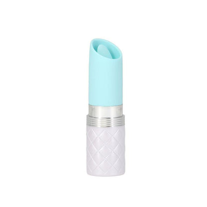 Pillow Talk Lusty Flickering Massager Teal - Take A Peek