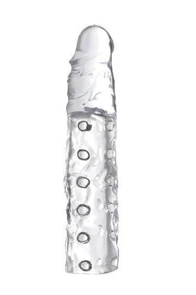 3 Inch Clear Penis Enhancer Sleeve - Take A Peek