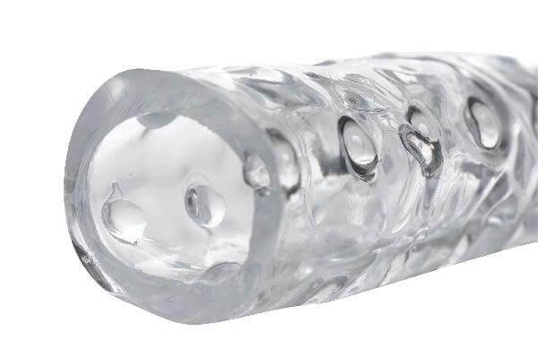 3 Inch Clear Penis Enhancer Sleeve - Take A Peek