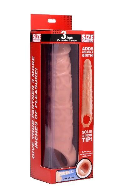 3 Inch Extender Sleeve Flesh - Take A Peek