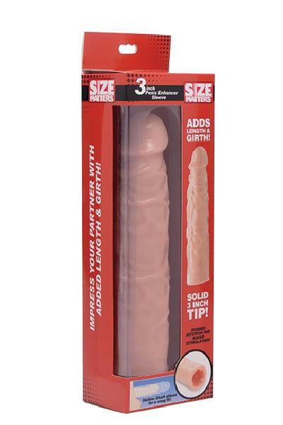 3 Inch Flesh Penis Enhancer Sleeve - Take A Peek