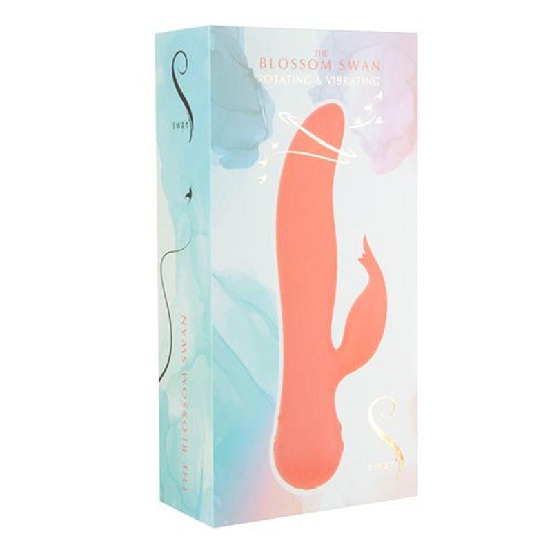 Blossom Swan Rabbit Vibrator - Take A Peek