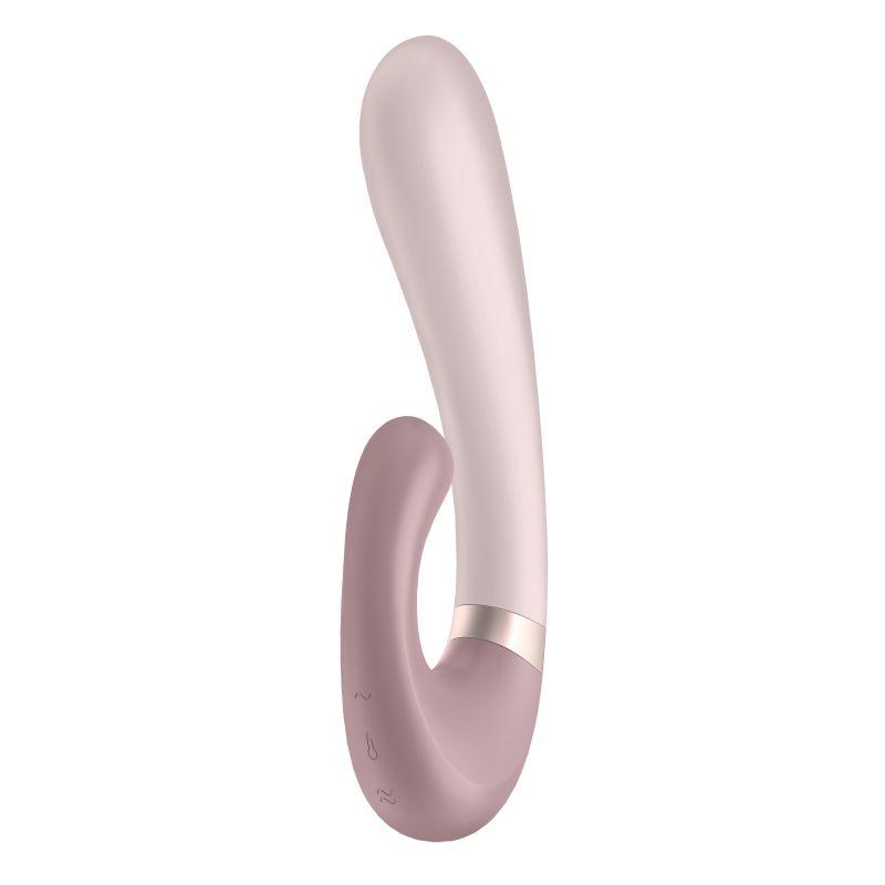 Satisfyer Heat Wave Connect App Warming Rabbit Vibrator Mauve - Take A Peek