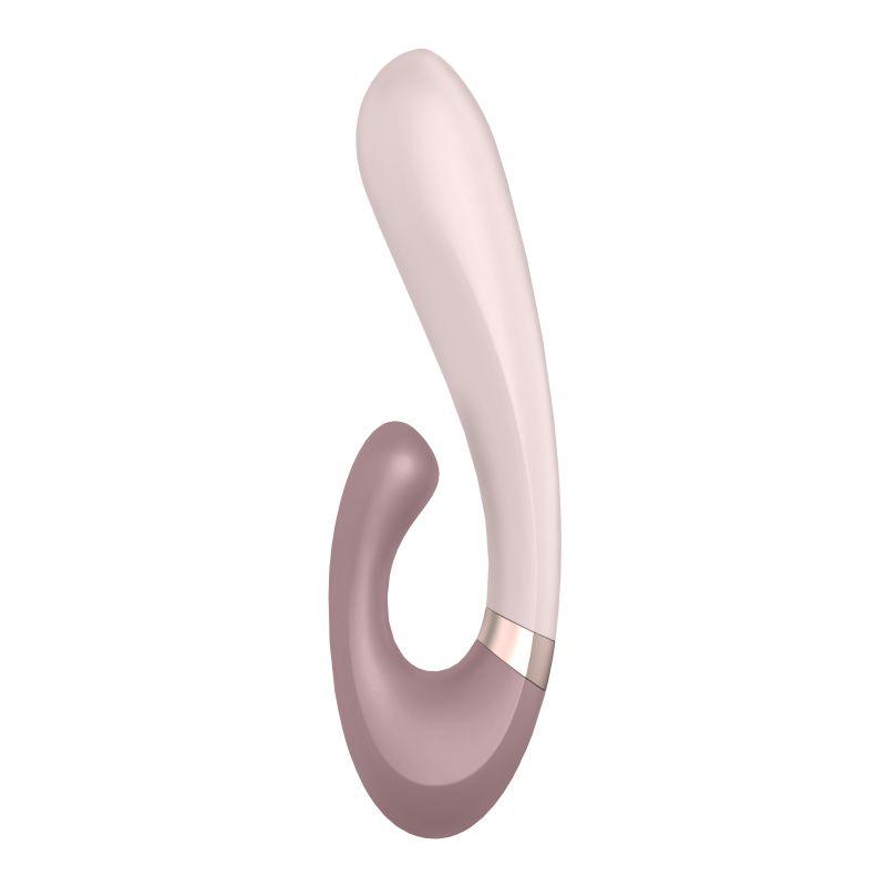 Satisfyer Heat Wave Connect App Warming Rabbit Vibrator Mauve - Take A Peek