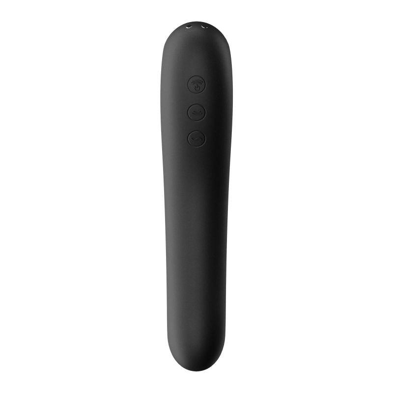 Satisfyer Dual Kiss Black - Take A Peek