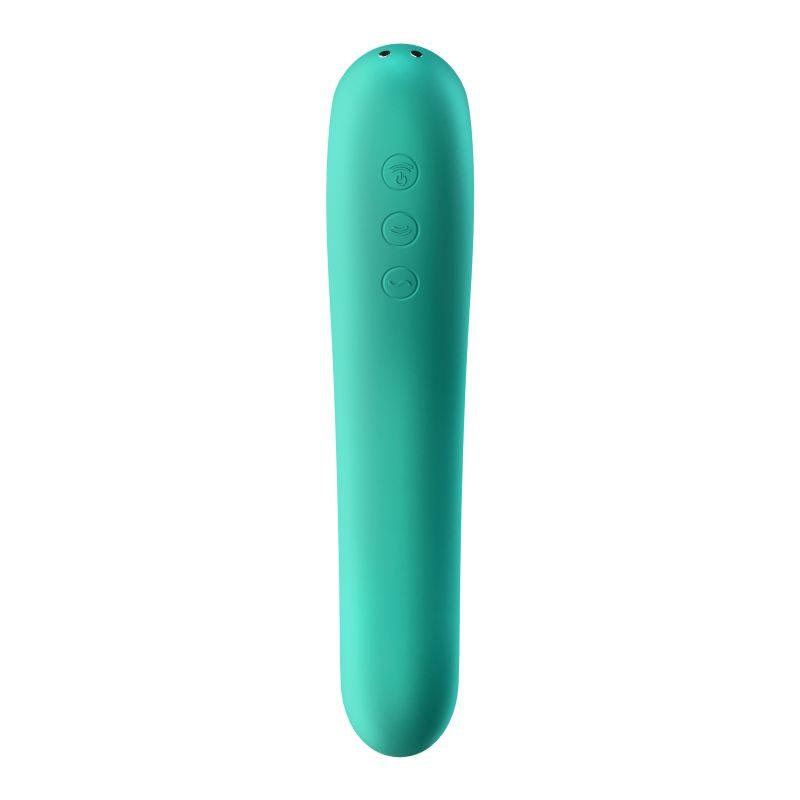 Satisfyer Dual Kiss Green - Take A Peek