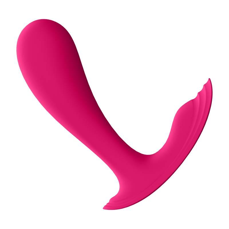 Satisfyer Top Secret Wearable Vibrator Pink - Take A Peek