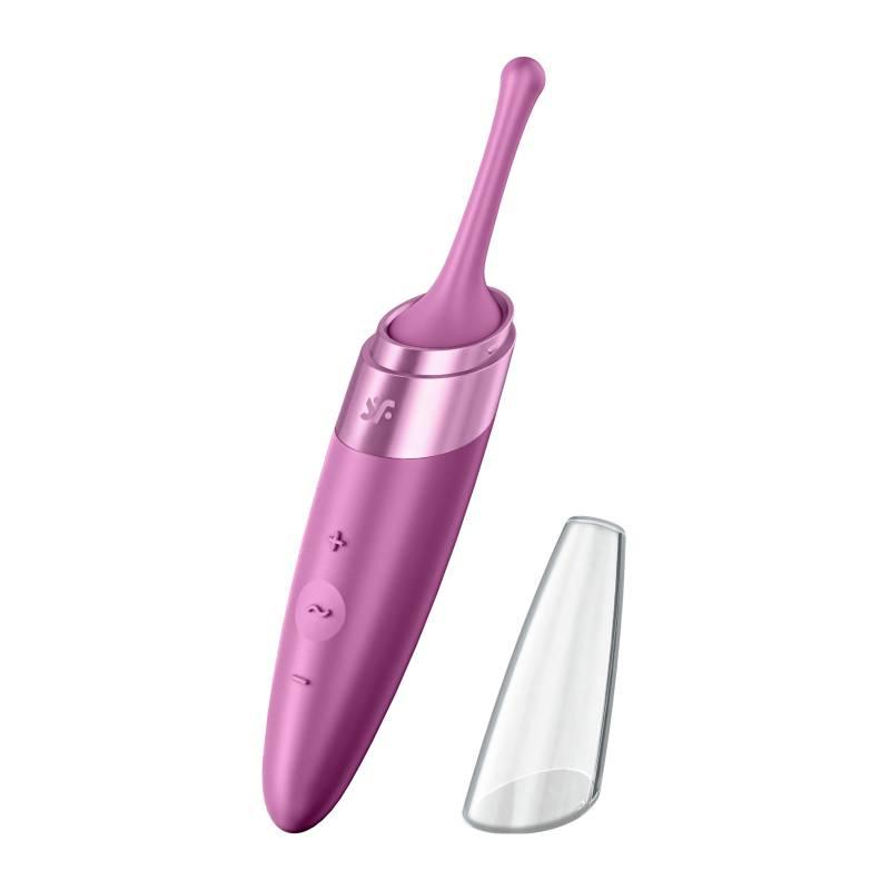 Satisfyer Twirling Delight Tip Stimulator Berry - Take A Peek