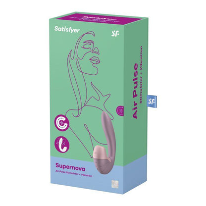 Satisfyer Supernova G-Spot Clit Suction Vibrator Old Rose - Take A Peek