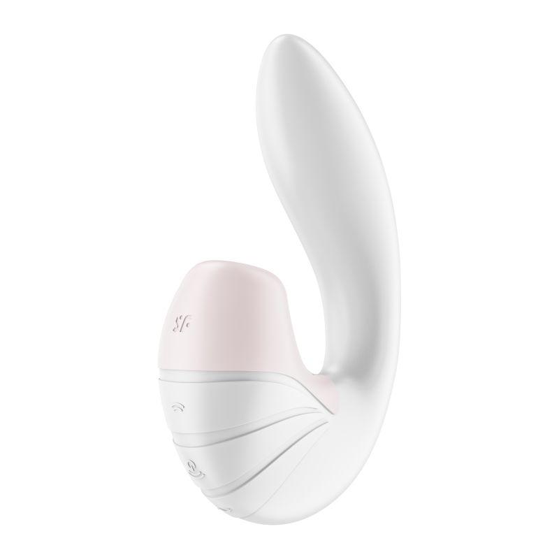 Satisfyer Supernova G-Spot Clit Suction Vibrator White - Take A Peek