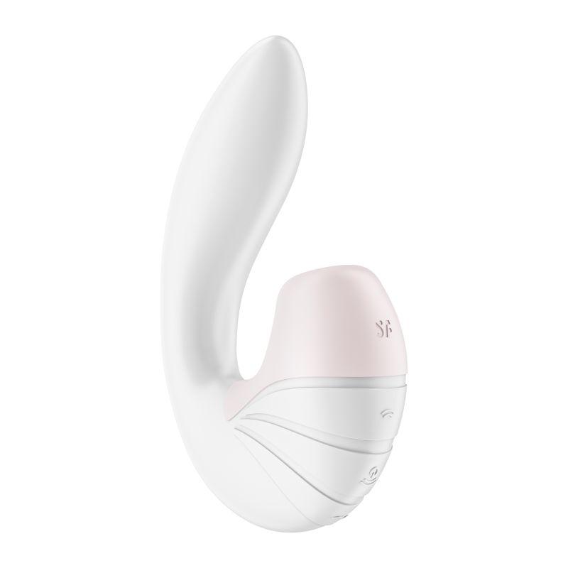 Satisfyer Supernova G-Spot Clit Suction Vibrator White - Take A Peek