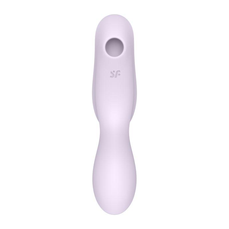 Satisfyer Curvy Trinity 2 Insertable Air Pulse Vibrator Violet - Take A Peek