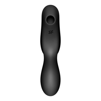 Satisfyer Curvy Trinity 2 Insertable Air Pulse Vibrator Black - Take A Peek