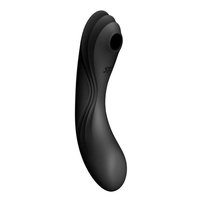 Satisfyer Curvy Trinity 4 Insertable Air Pulse Vibrator Black - Take A Peek