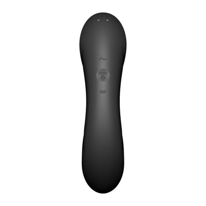 Satisfyer Curvy Trinity 4 Insertable Air Pulse Vibrator Black - Take A Peek