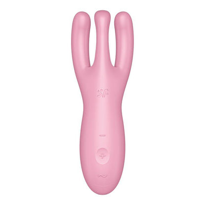 Satisfyer Threesome 4 Connect App Layon Vibrator Pink - Take A Peek