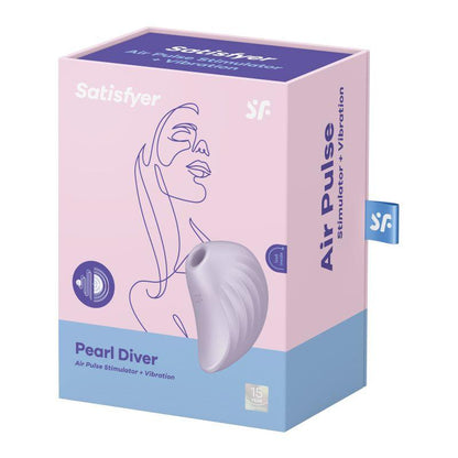 Satisfyer Pearl Diver Air Pulse Simulator Violet - Take A Peek