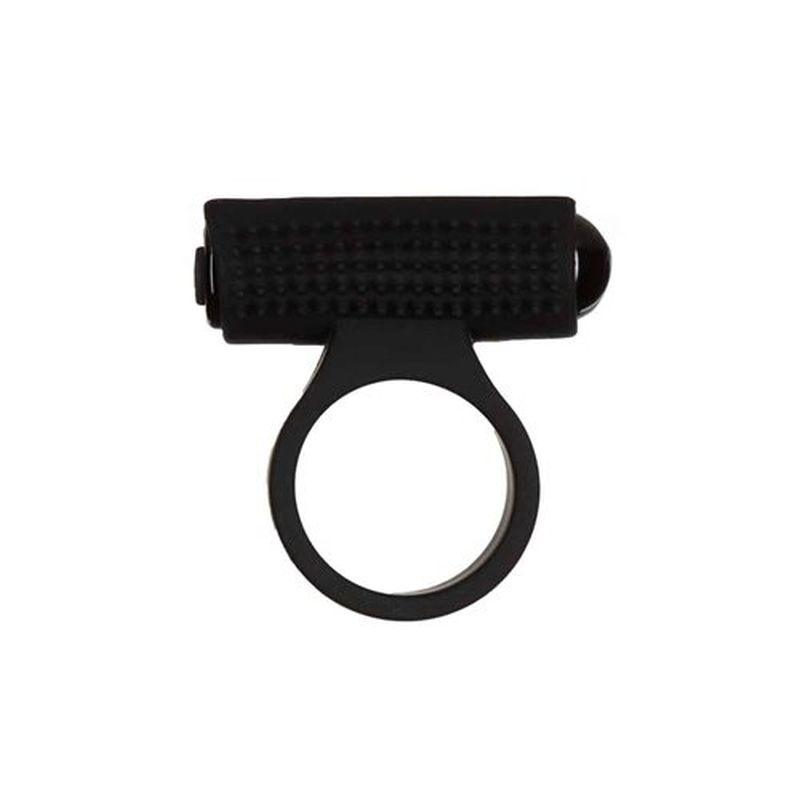 Power bullet Cosmic Cock Ring w Bullet Black - Take A Peek