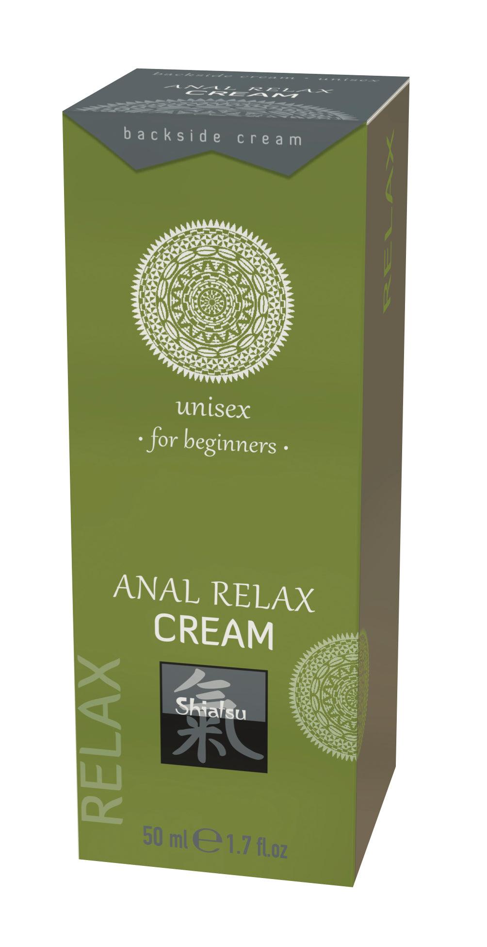 Shiatsu Anal Relax Cream Beginners 50ml - Take A Peek