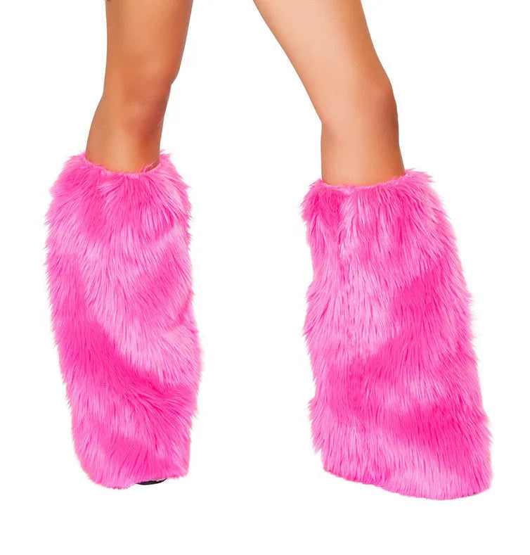 8003 - Original Faux Fur Leg Warmers - Take A Peek