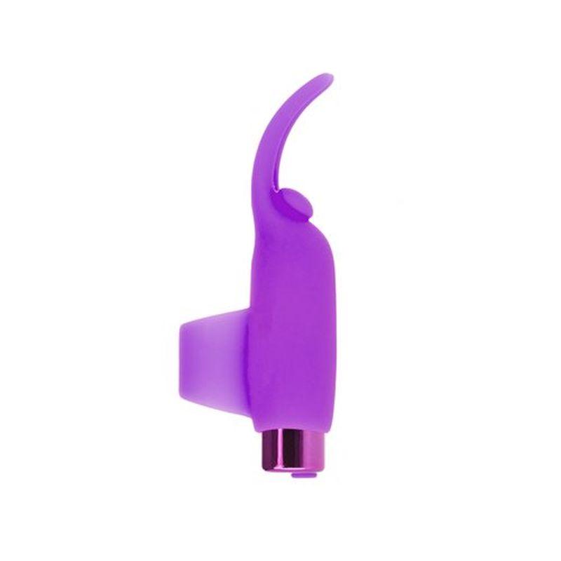 Power Bullet Teasing Tongue w Rechargeable Bullet Purple - Take A Peek