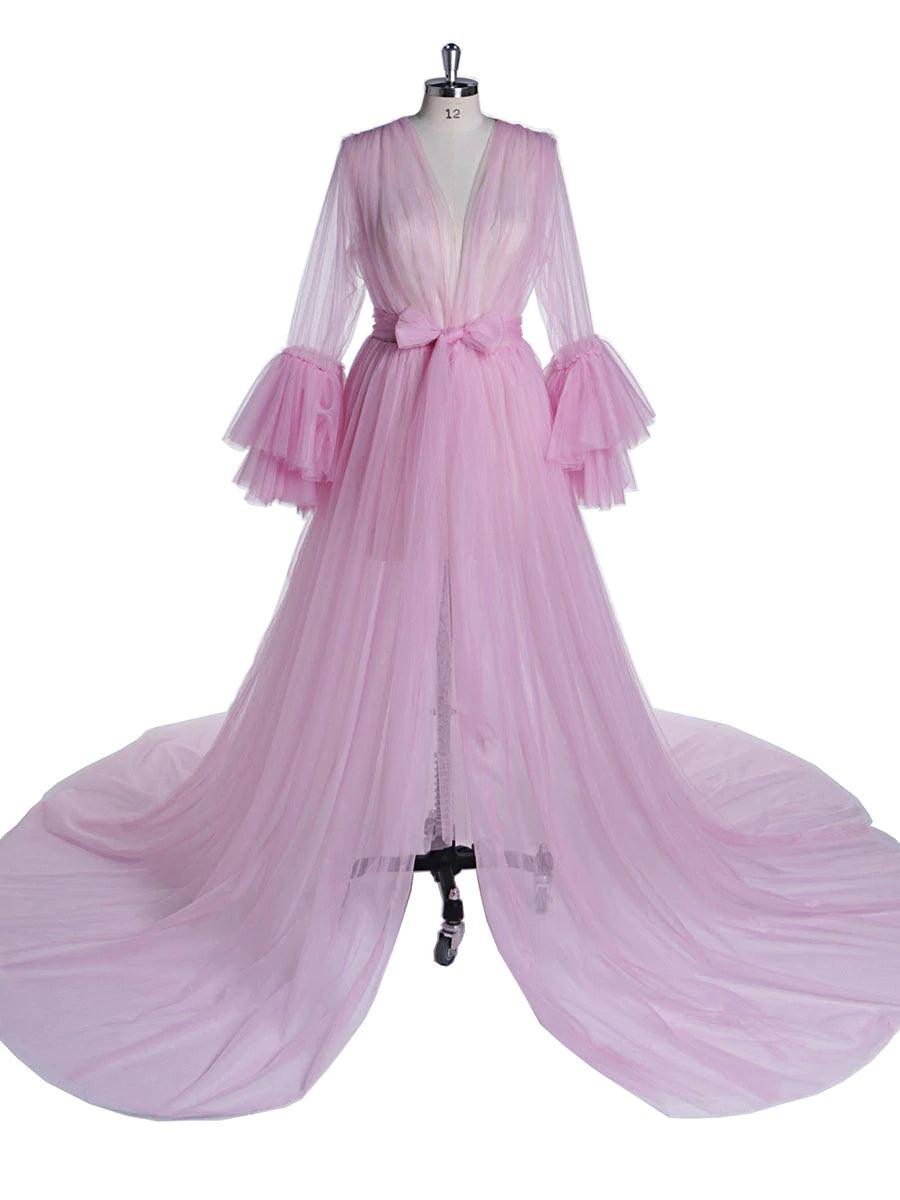 Soft Tulle Luxury Robe - Take A Peek