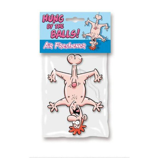 Hung By The Balls Air Freshener - Take A Peek