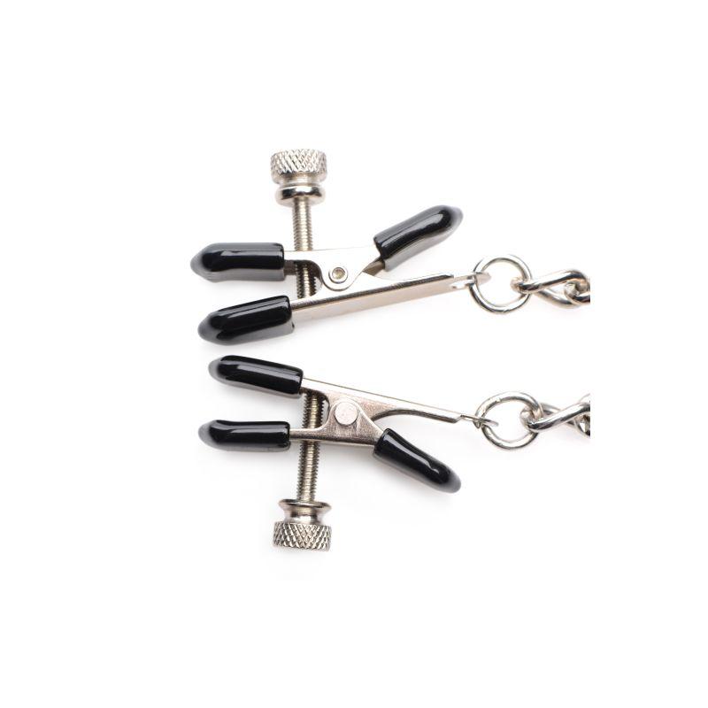 Titty Taunter Nipple Clamps w Weighted Bead - Take A Peek