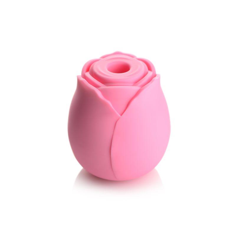 10X Wild Rose Silicone Suction Stimulator Pink - Take A Peek