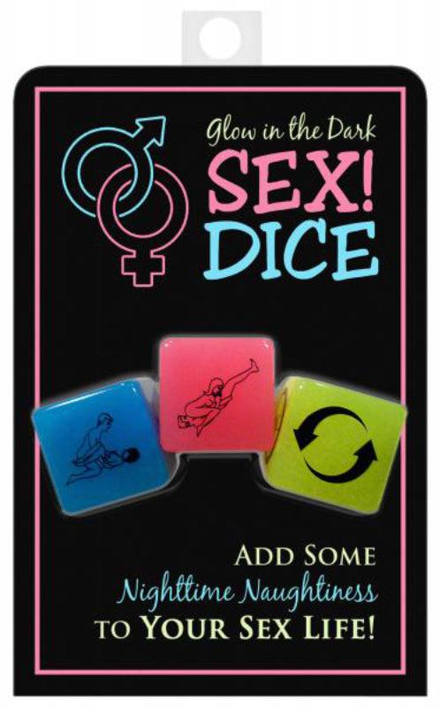 Glow In The Dark Sex Dice - Take A Peek