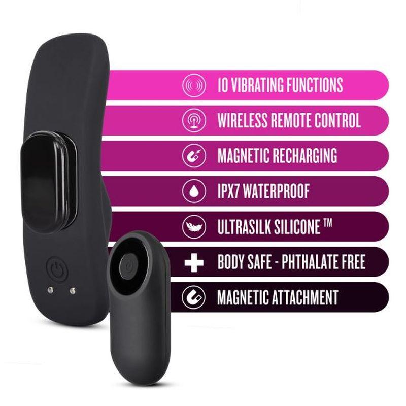 Temptasia Panty Vibe w Remote Control Black - Take A Peek