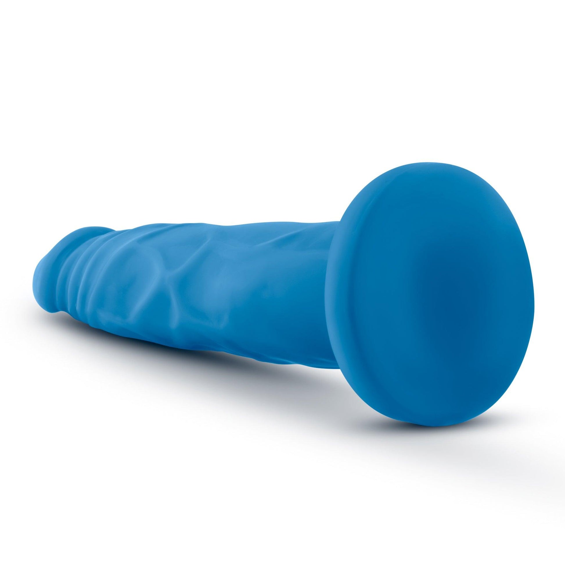 Neo Dual Density Cock Neon 7.5in Blue - Take A Peek