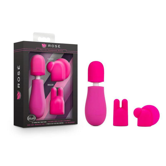 Rose Petite Massage Wand Pink - Take A Peek