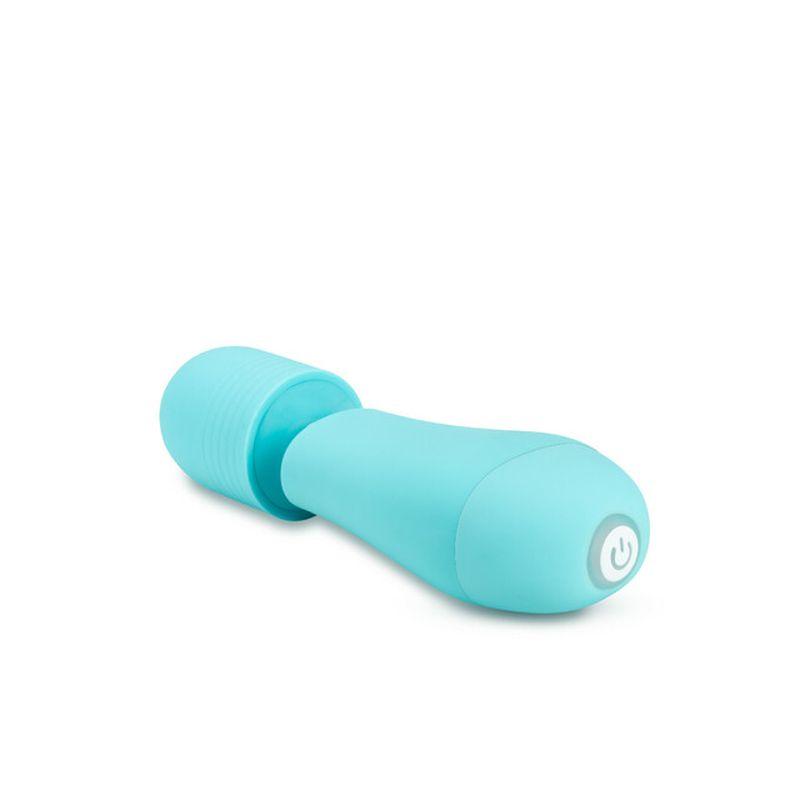 Rose Petite Massage Wand Blue - Take A Peek