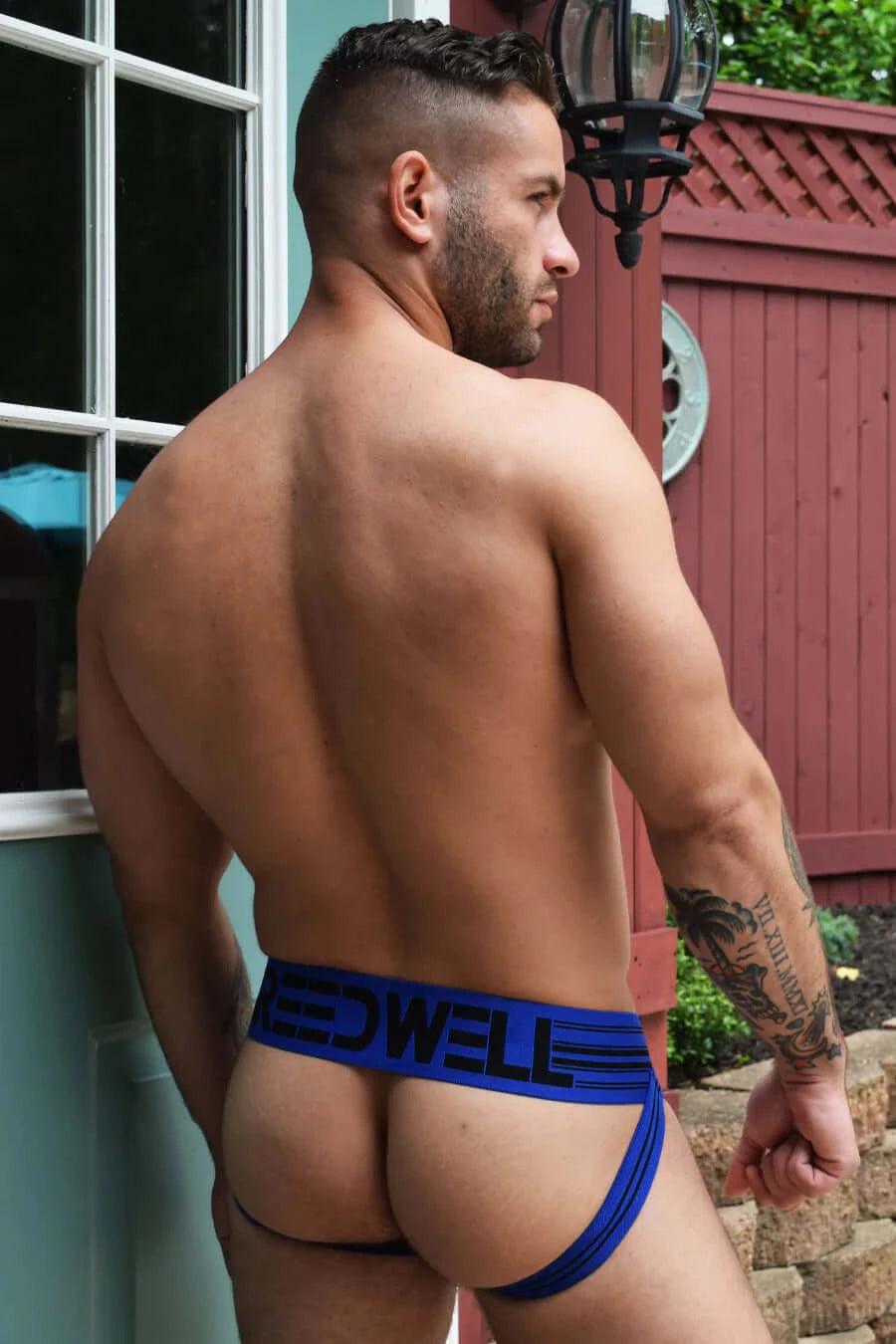 CUMDUMP JOCK - BLUE - Take A Peek