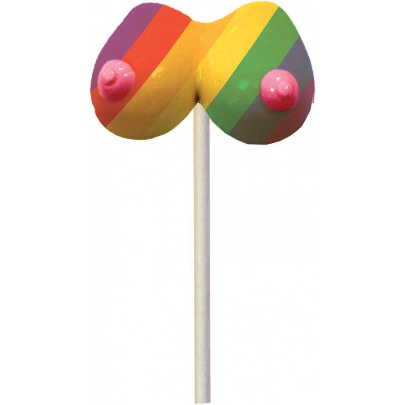 Rainbow Boobie Candy Pop - Take A Peek