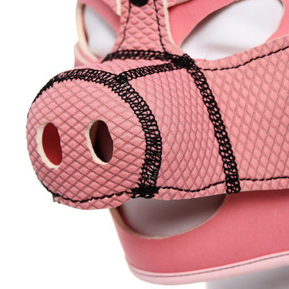 Neoprene Pig Mask Pink - Take A Peek