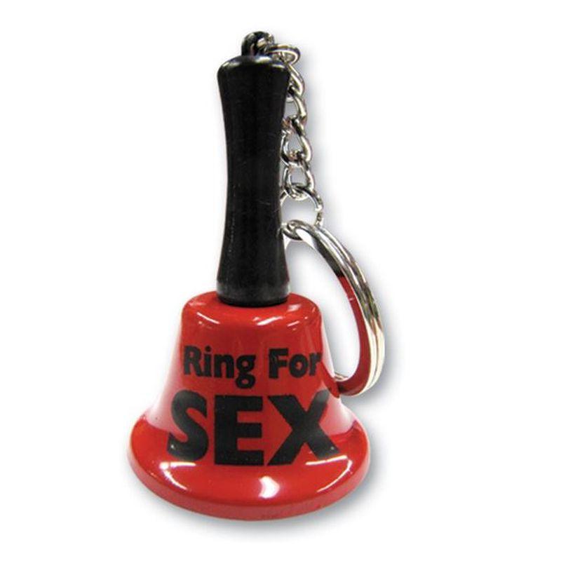 Ring For Sex Mini Bell Keychain - Take A Peek