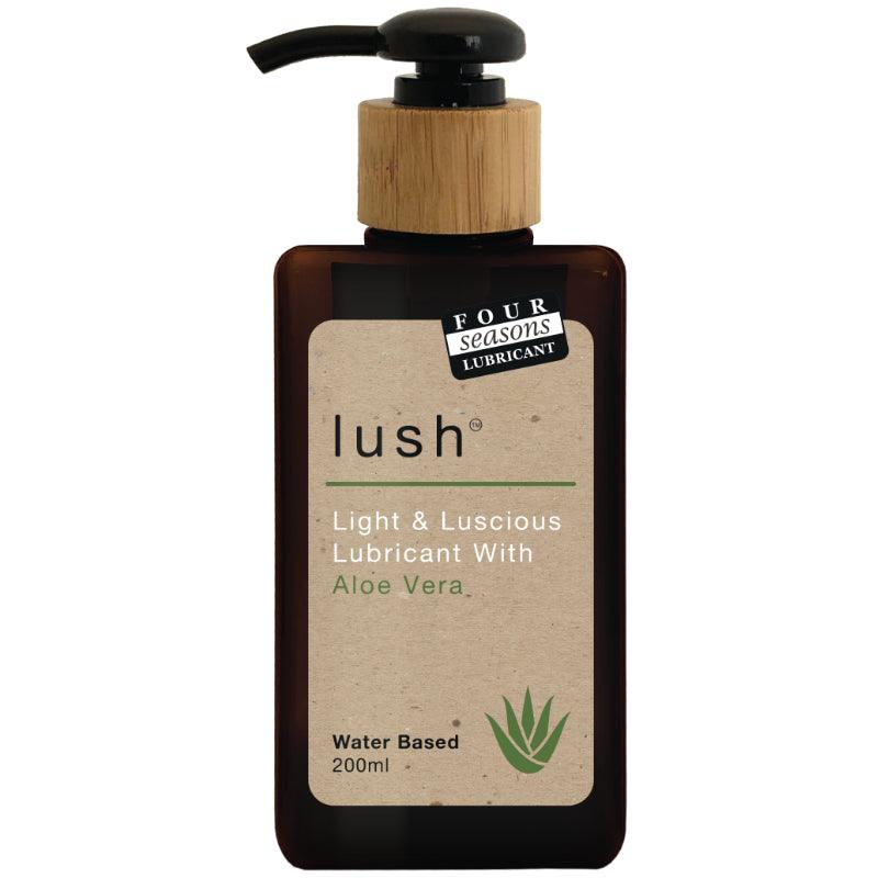 Four Seasons Lush Aloe Vera Lube 200ml - Take A Peek