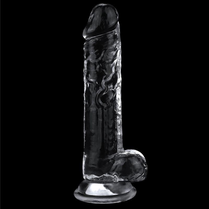 Clear Dildo 7.5in - Take A Peek