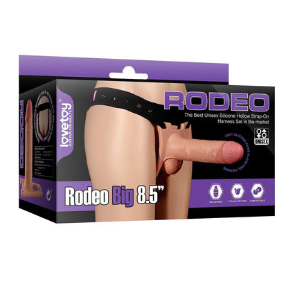 Rodeo Hollow Strap On Set 8.5in - Take A Peek