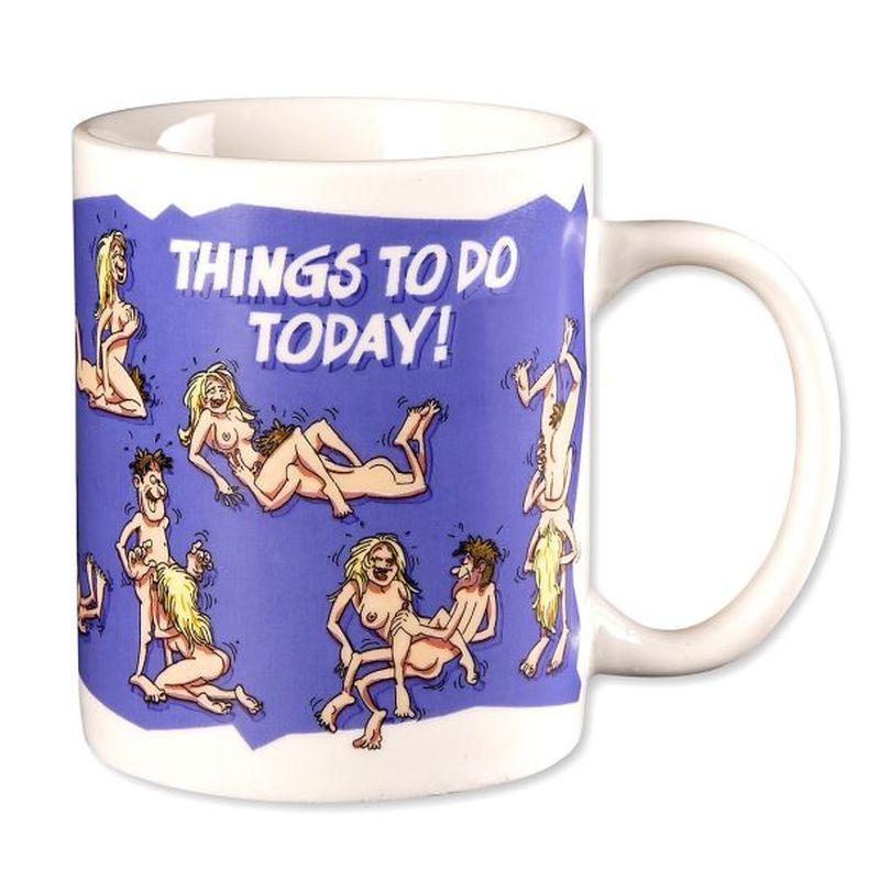 Things To Do Today Coffee Mug - Take A Peek