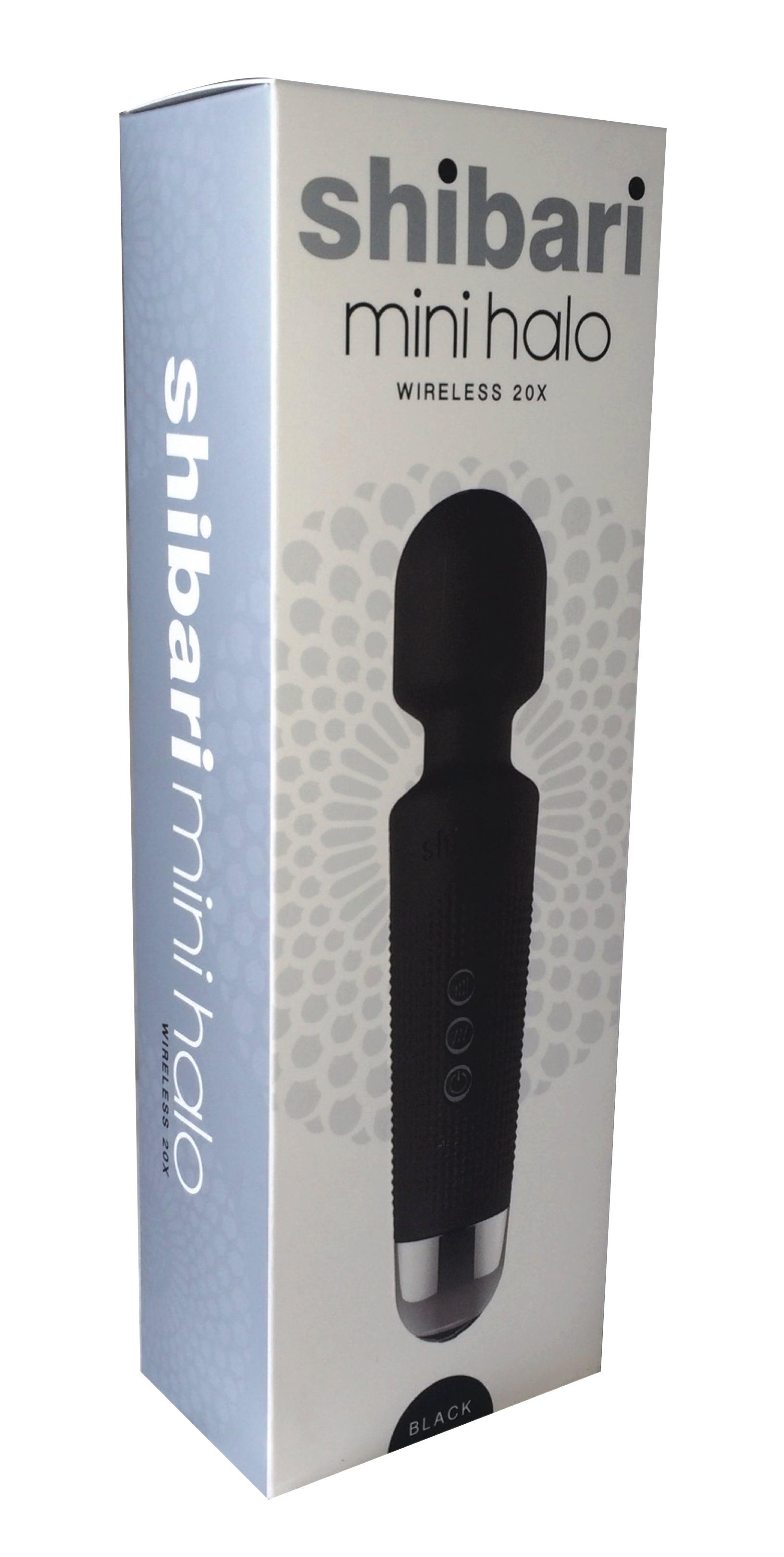 Shibari Mini Halo Wireless 20X Black - Take A Peek