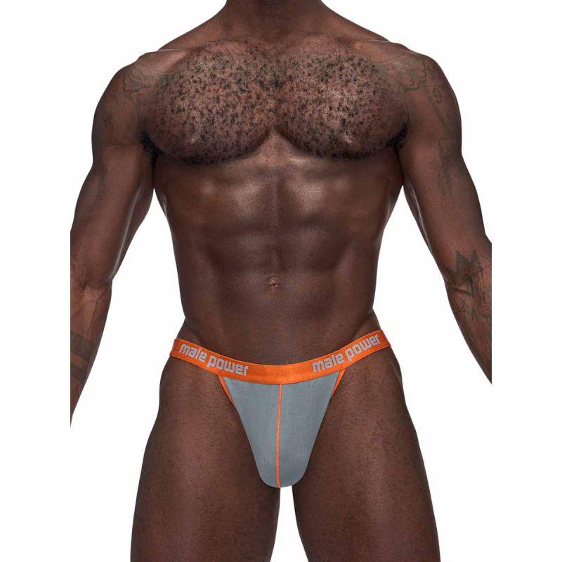 Male Power Casanova Uplift Micro Thong Grey - Take A Peek