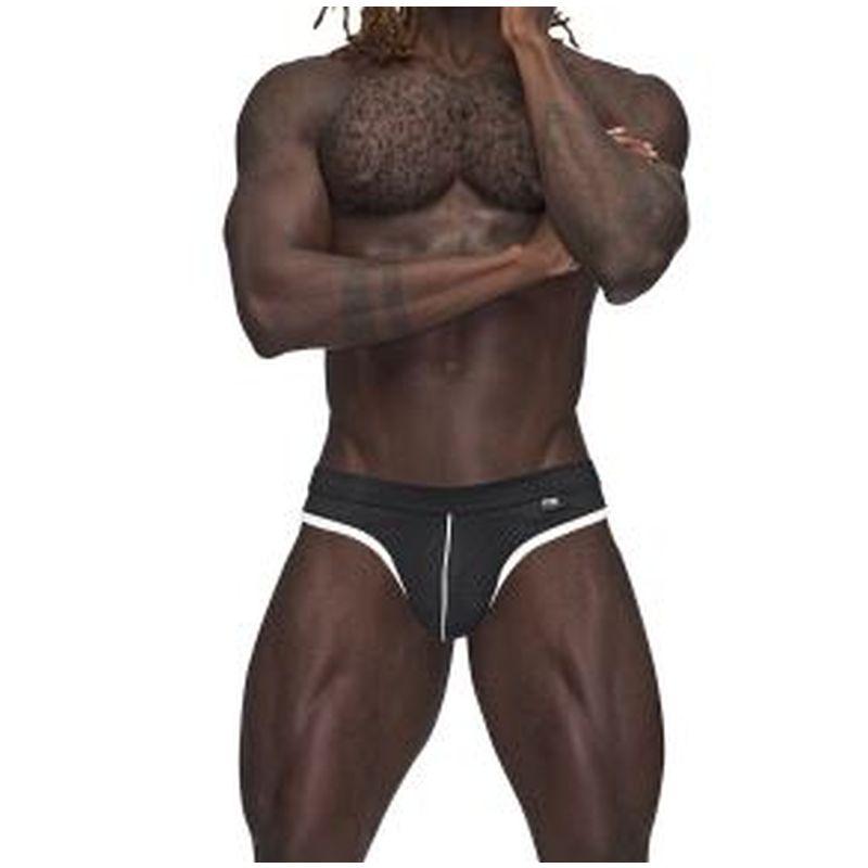 Male Power Sport Mesh Thong Black - Take A Peek