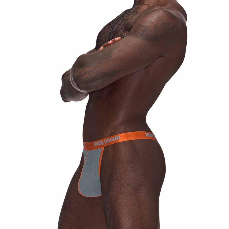 Male Power Casanova Uplift Micro Thong Grey - Take A Peek