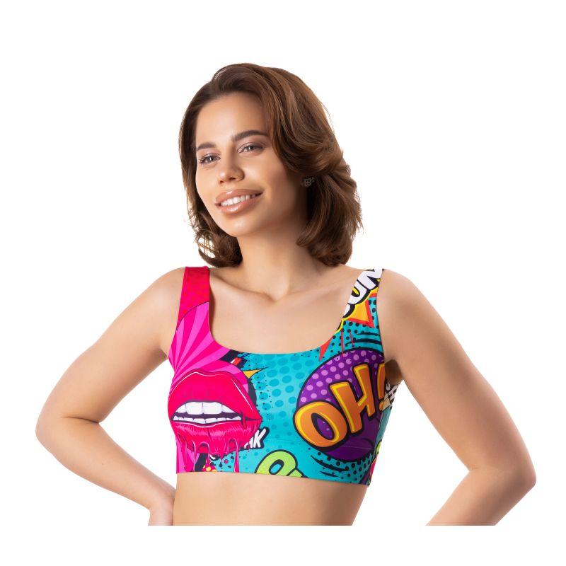 Comics Oh Crop Top - Take A Peek